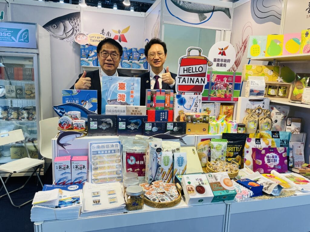 在新加坡海鮮展新台灣館中也將展示此次帶至海鮮展的眾多產品